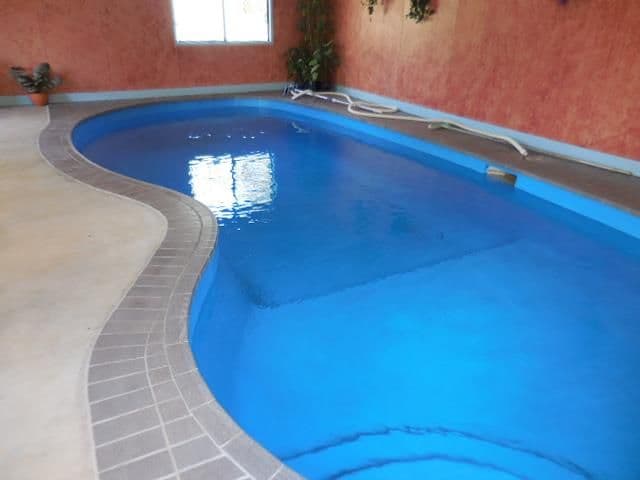 Fibreglass pool renovated by Brady — R. & C. Lumsford