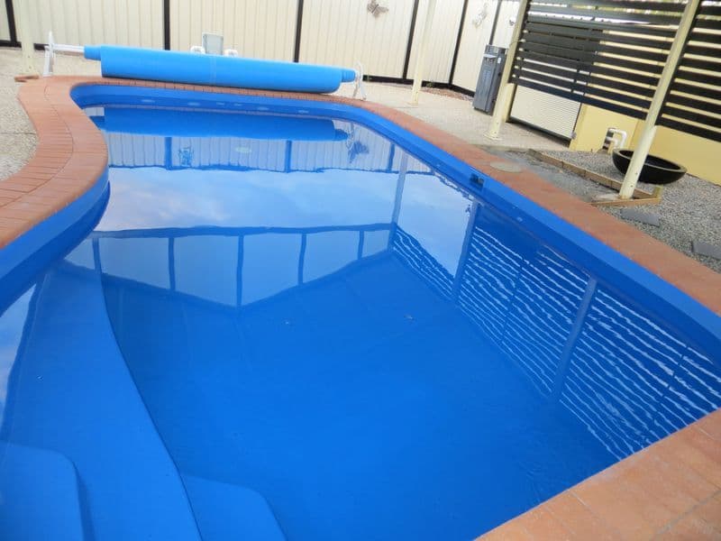 Fibreglass pool renovated by Brady — Russell Walsh